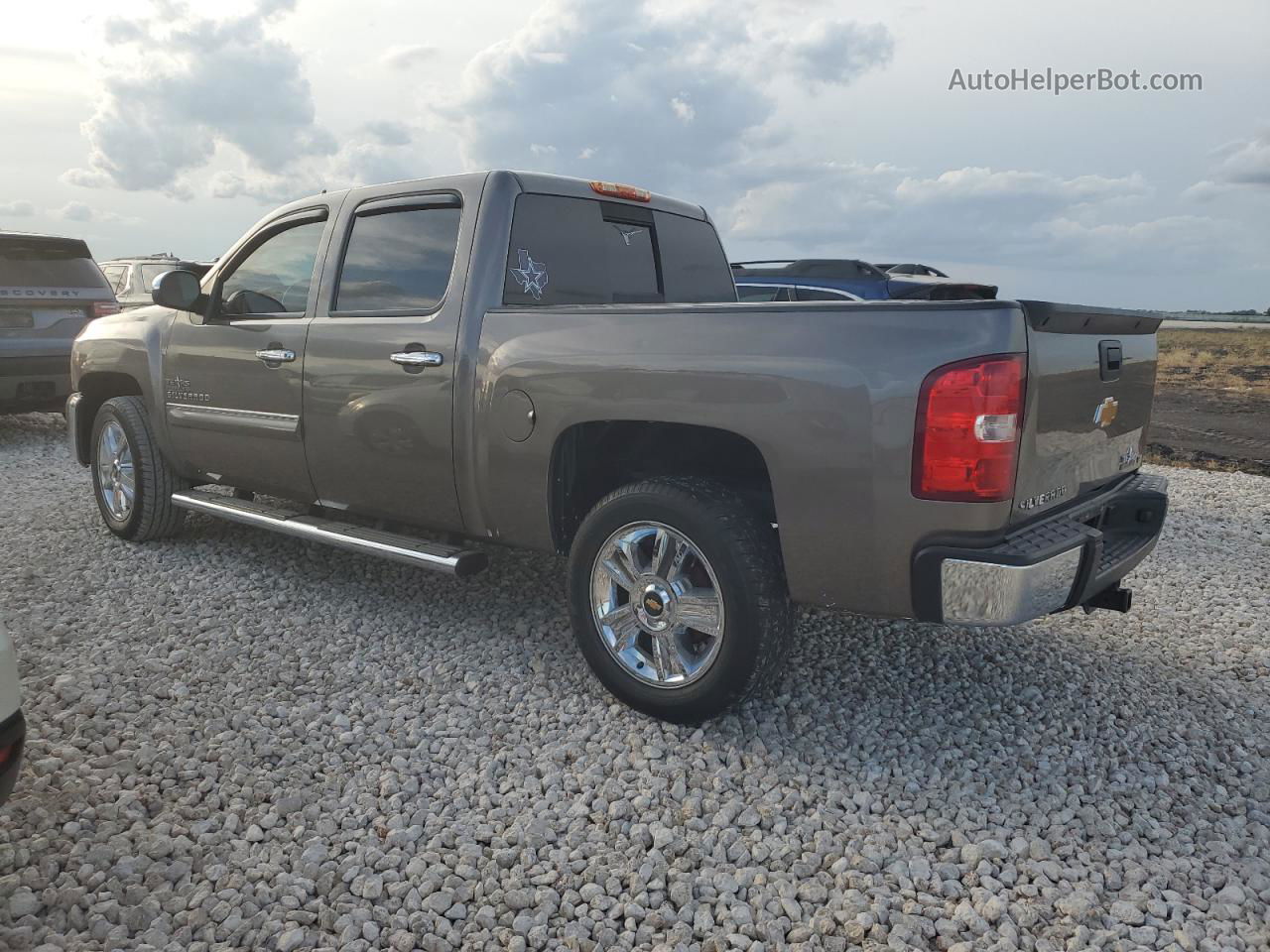 2012 Chevrolet Silverado C1500 Lt Gray vin: 3GCPCSE02CG275329