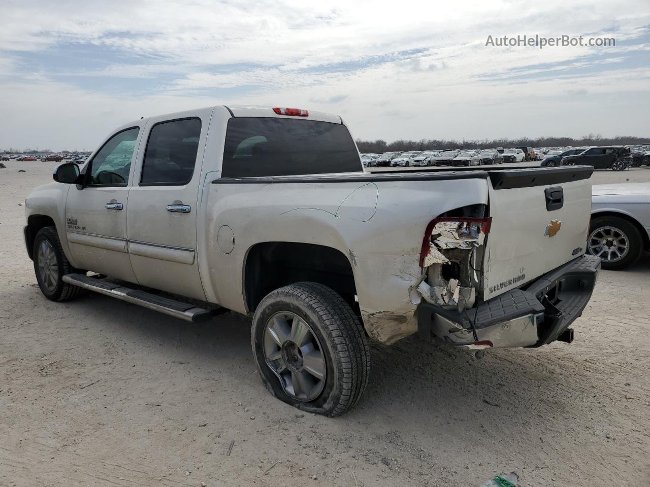 2013 Chevrolet Silverado C1500 Lt Белый vin: 3GCPCSE02DG100791