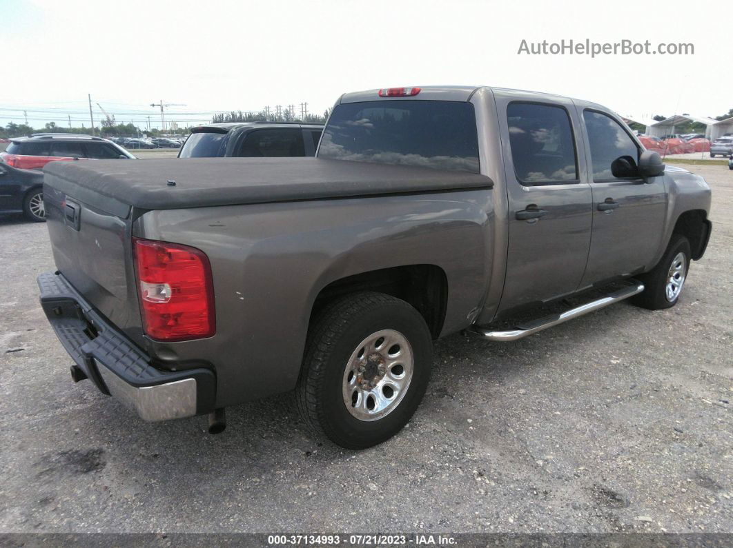 2013 Chevrolet Silverado 1500 Lt Gray vin: 3GCPCSE02DG121706