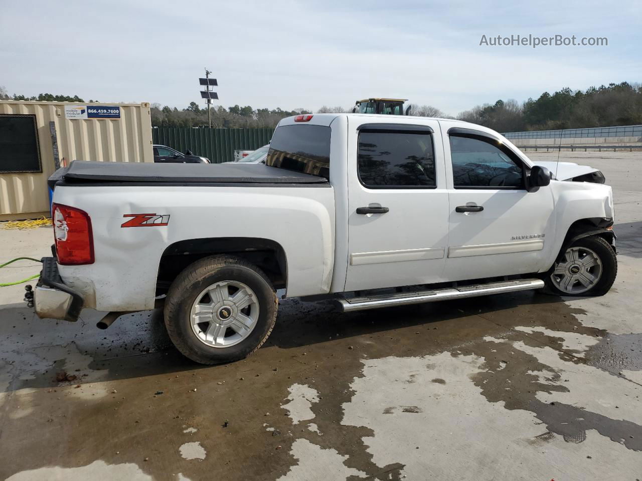 2013 Chevrolet Silverado C1500 Lt Белый vin: 3GCPCSE02DG202673