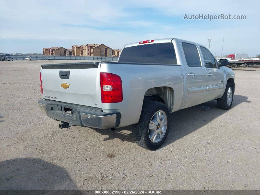 2013 Chevrolet Silverado 1500 Lt Silver vin: 3GCPCSE02DG272643