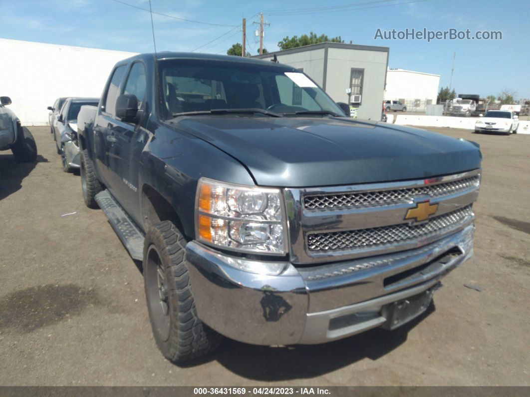 2012 Chevrolet Silverado 1500 Lt Blue vin: 3GCPCSE03CG244557