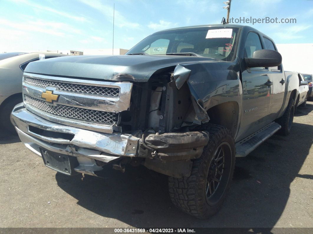 2012 Chevrolet Silverado 1500 Lt Blue vin: 3GCPCSE03CG244557