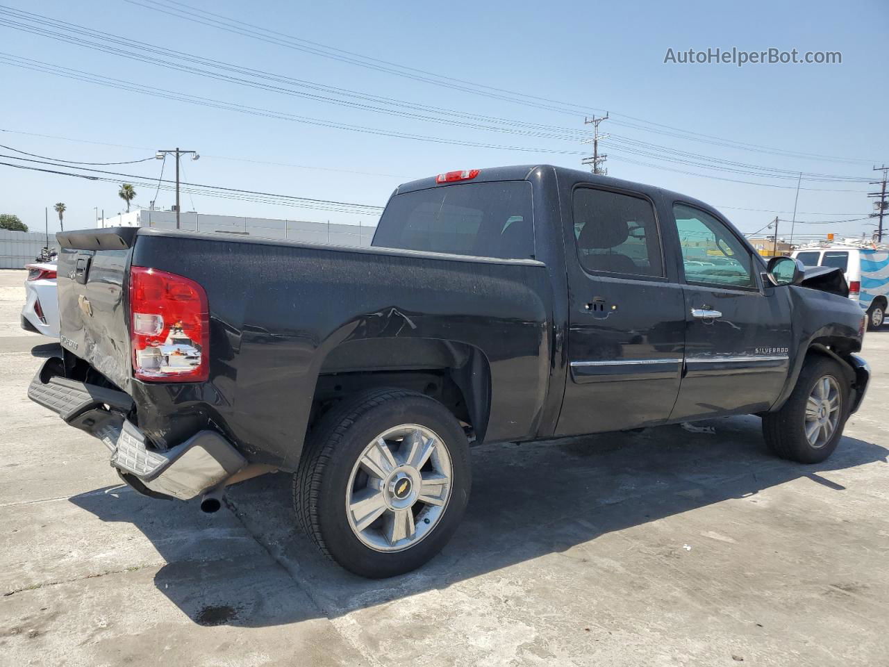 2013 Chevrolet Silverado C1500 Lt Black vin: 3GCPCSE03DG126719