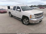 2013 Chevrolet Silverado 1500 Lt White vin: 3GCPCSE03DG165150