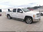 2013 Chevrolet Silverado 1500 Lt White vin: 3GCPCSE03DG165150