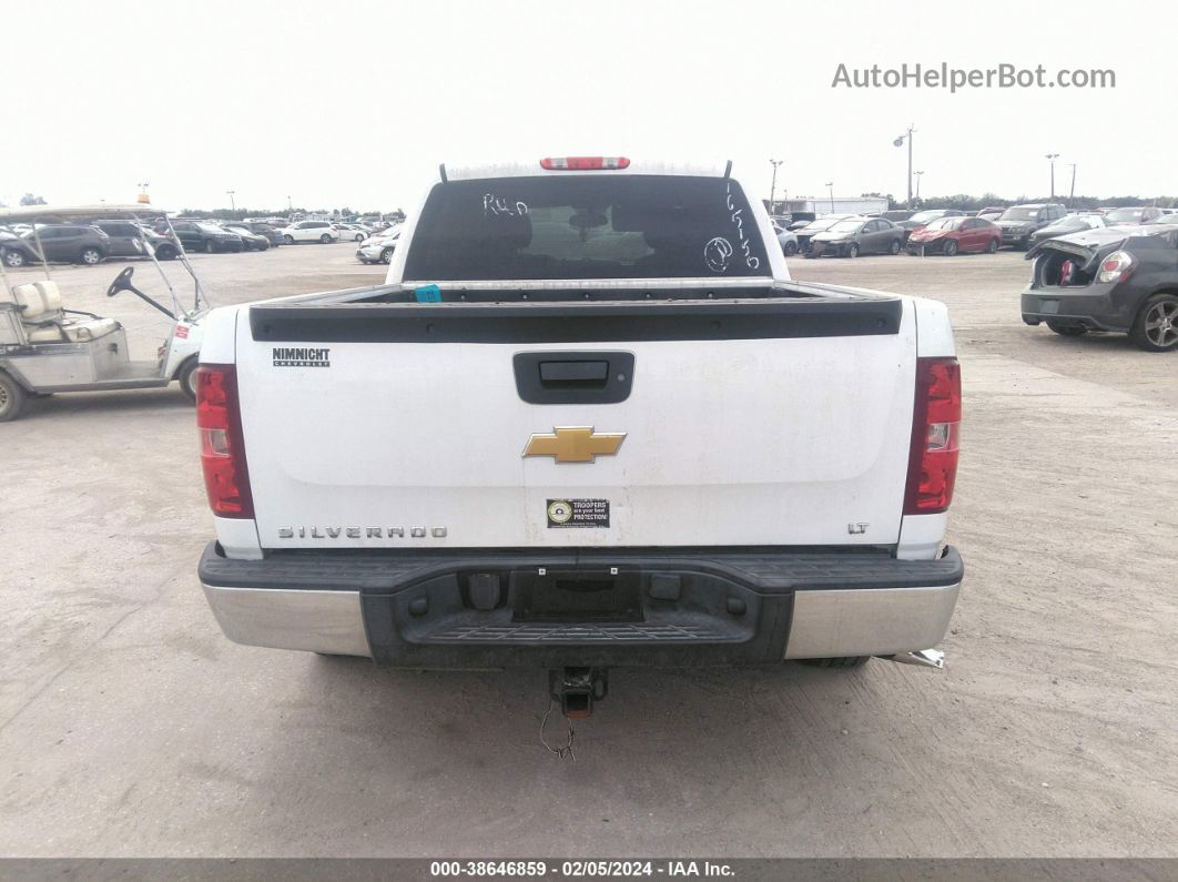 2013 Chevrolet Silverado 1500 Lt White vin: 3GCPCSE03DG165150