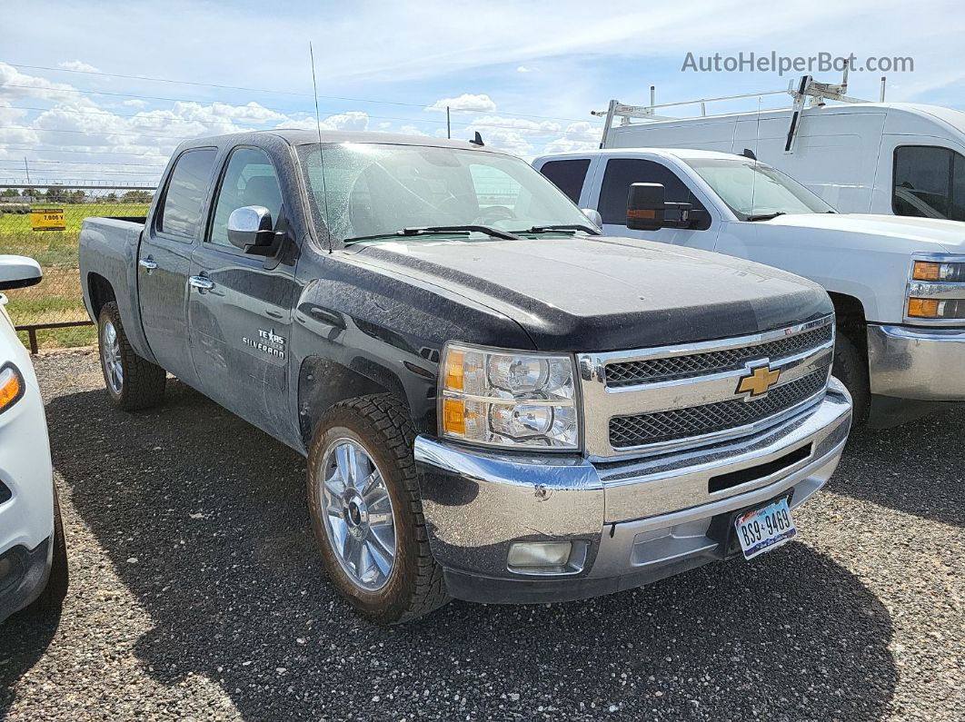 2012 Chevrolet Silverado 1500 Lt Черный vin: 3GCPCSE04CG191321