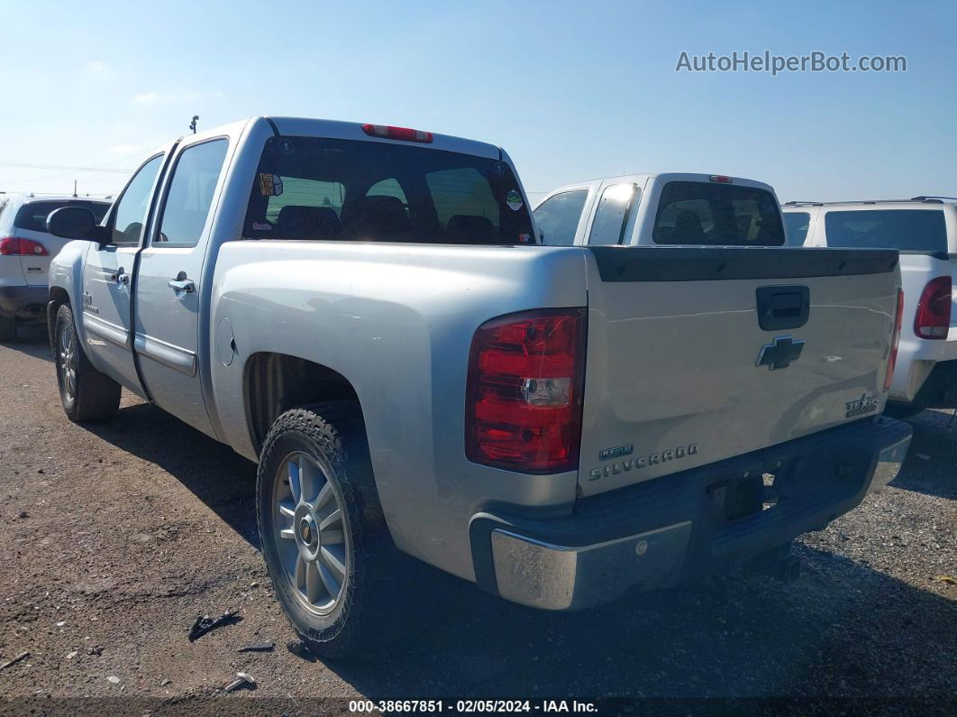 2013 Chevrolet Silverado 1500 Lt Silver vin: 3GCPCSE04DG153623