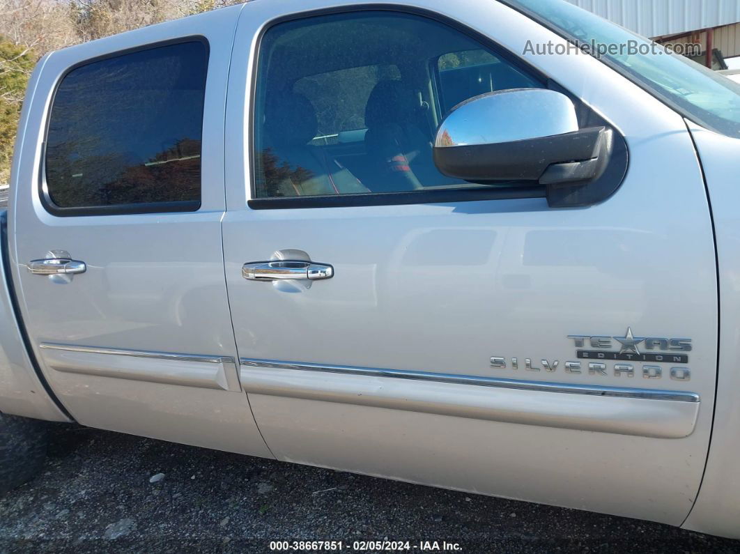 2013 Chevrolet Silverado 1500 Lt Silver vin: 3GCPCSE04DG153623