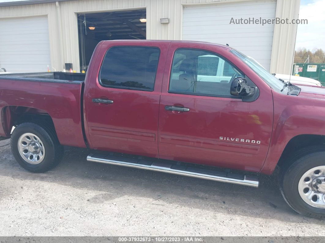 2013 Chevrolet Silverado 1500 Lt Бордовый vin: 3GCPCSE04DG201069