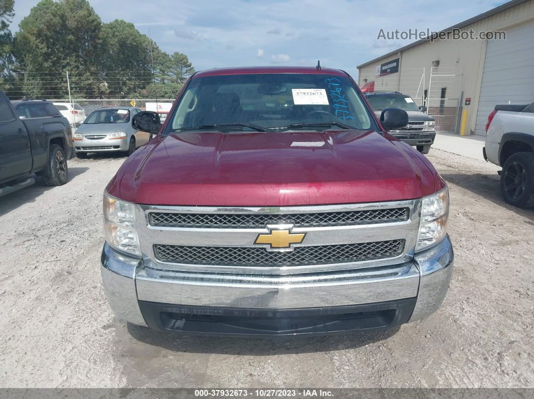 2013 Chevrolet Silverado 1500 Lt Burgundy vin: 3GCPCSE04DG201069