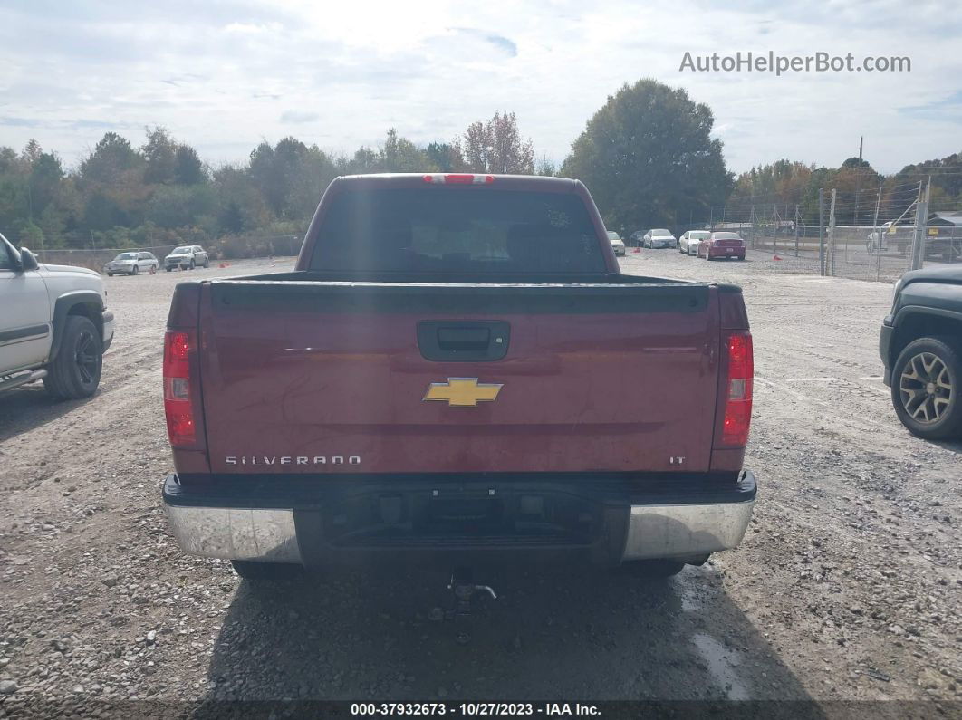 2013 Chevrolet Silverado 1500 Lt Burgundy vin: 3GCPCSE04DG201069