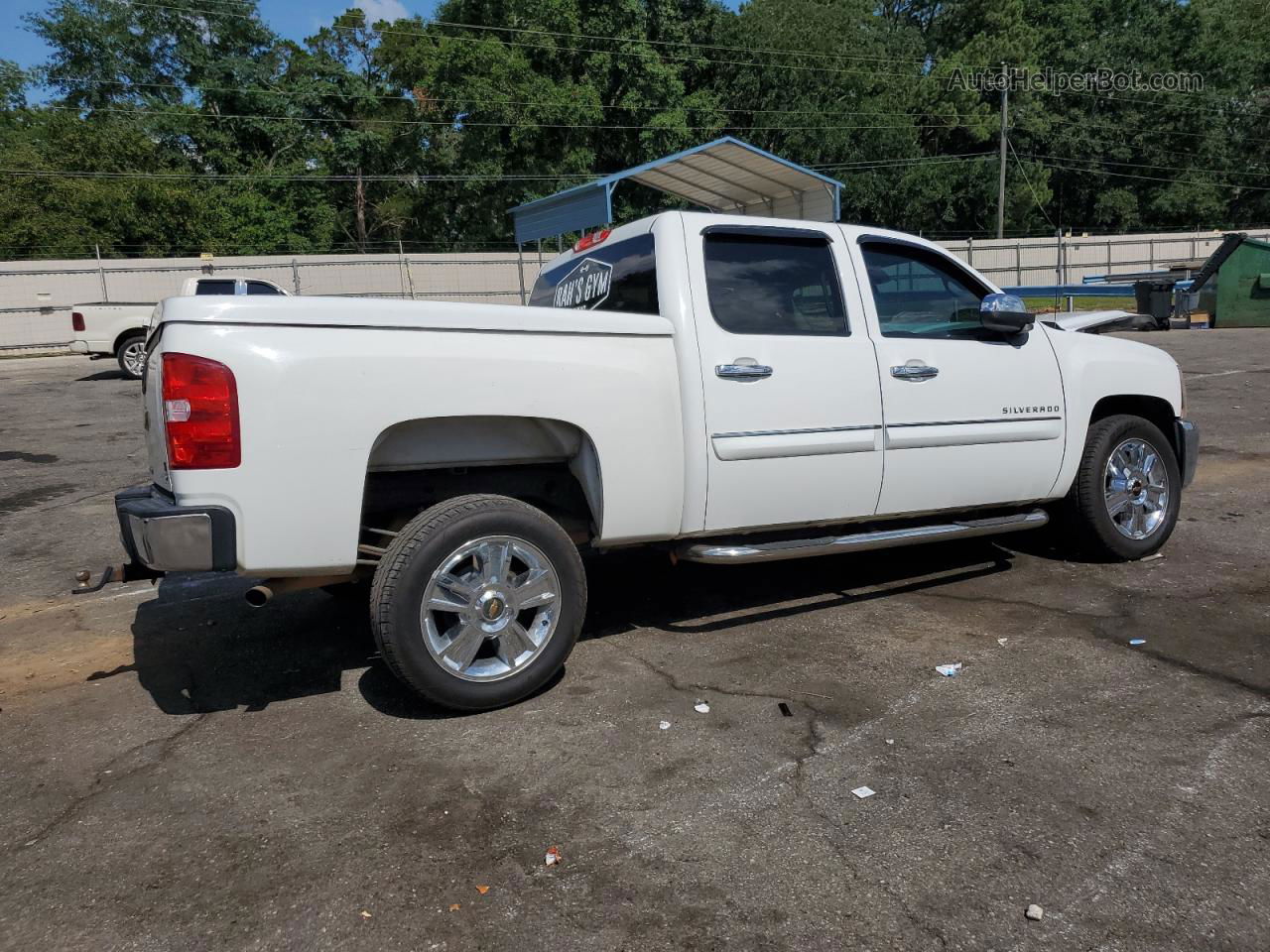 2012 Chevrolet Silverado C1500 Lt White vin: 3GCPCSE05CG200057