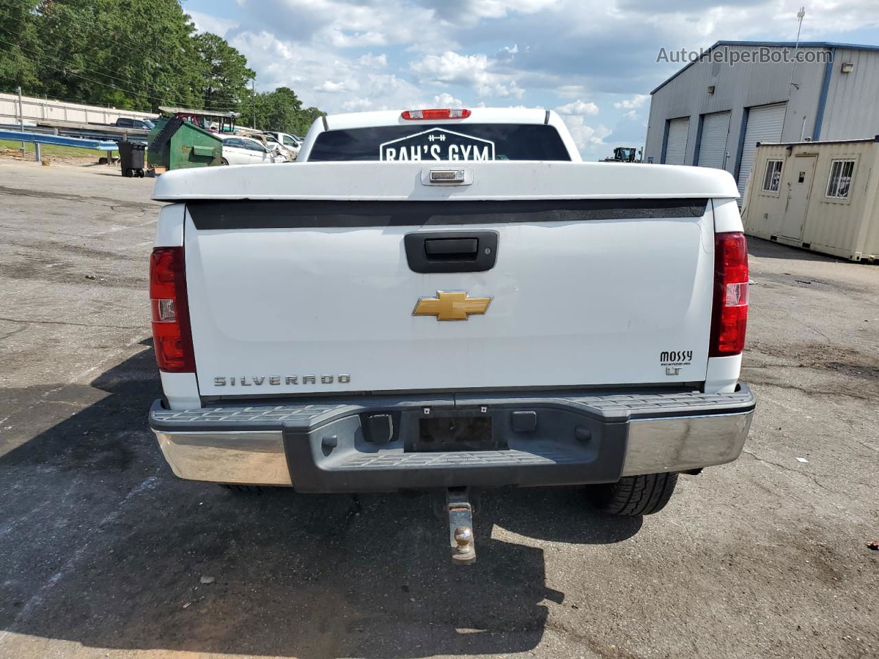 2012 Chevrolet Silverado C1500 Lt White vin: 3GCPCSE05CG200057