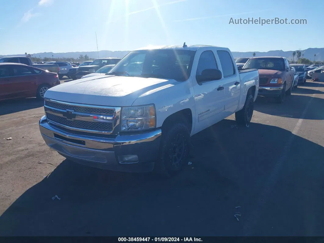 2012 Chevrolet Silverado 1500 Lt Белый vin: 3GCPCSE05CG220065