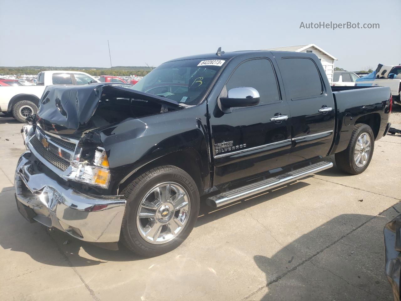 2013 Chevrolet Silverado C1500 Lt Black vin: 3GCPCSE05DG190129