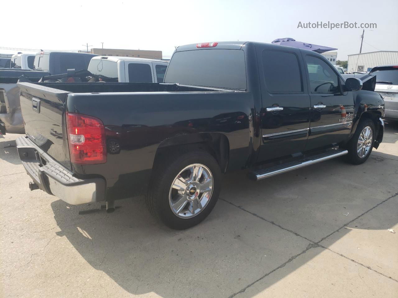 2013 Chevrolet Silverado C1500 Lt Black vin: 3GCPCSE05DG190129