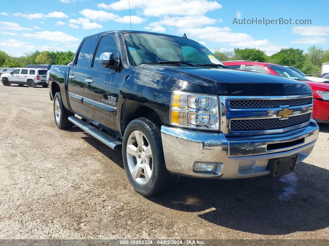 2013 Chevrolet Silverado 1500 Lt Black vin: 3GCPCSE05DG328378