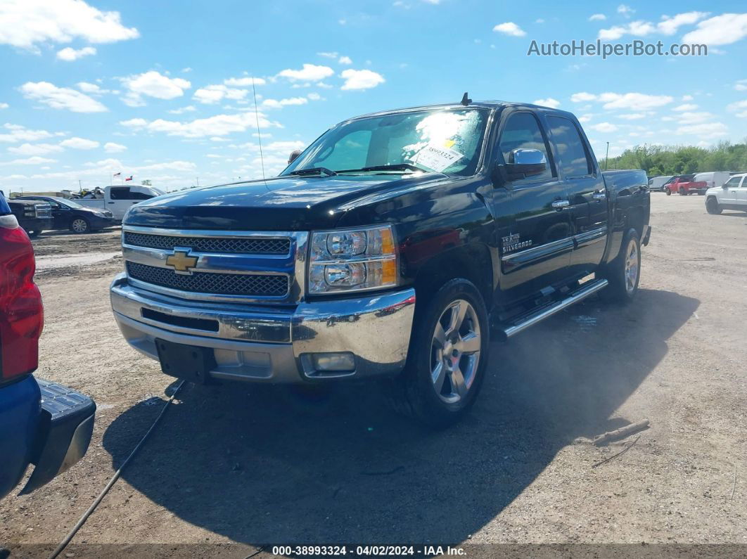 2013 Chevrolet Silverado 1500 Lt Black vin: 3GCPCSE05DG328378