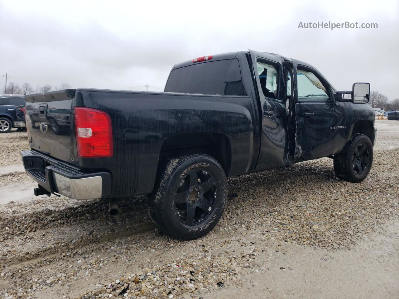 2013 Chevrolet Silverado C1500 Lt Black vin: 3GCPCSE05DG347190