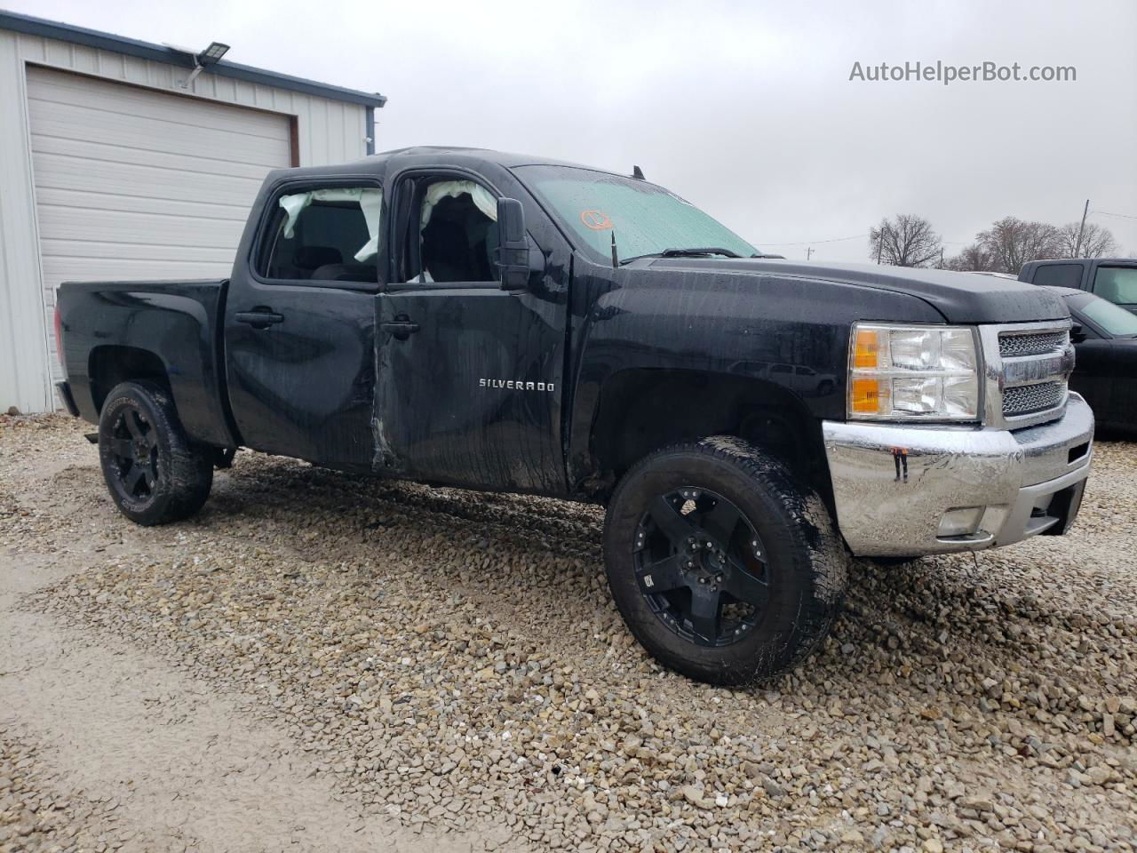 2013 Chevrolet Silverado C1500 Lt Black vin: 3GCPCSE05DG347190