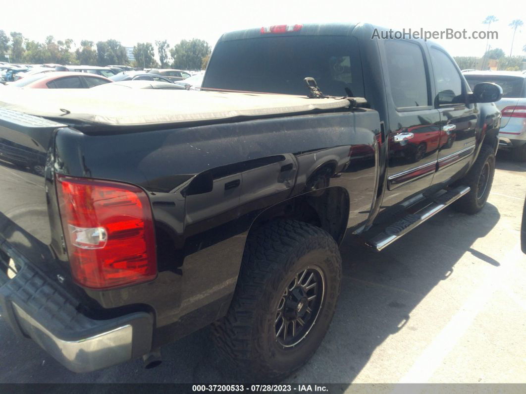 2012 Chevrolet Silverado 1500 Lt Black vin: 3GCPCSE06CG222214