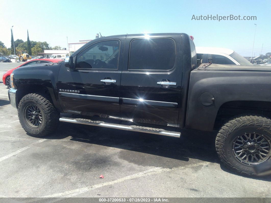 2012 Chevrolet Silverado 1500 Lt Black vin: 3GCPCSE06CG222214