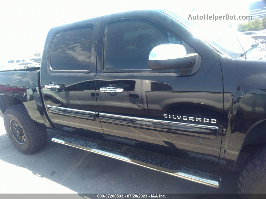 2012 Chevrolet Silverado 1500 Lt Black vin: 3GCPCSE06CG222214