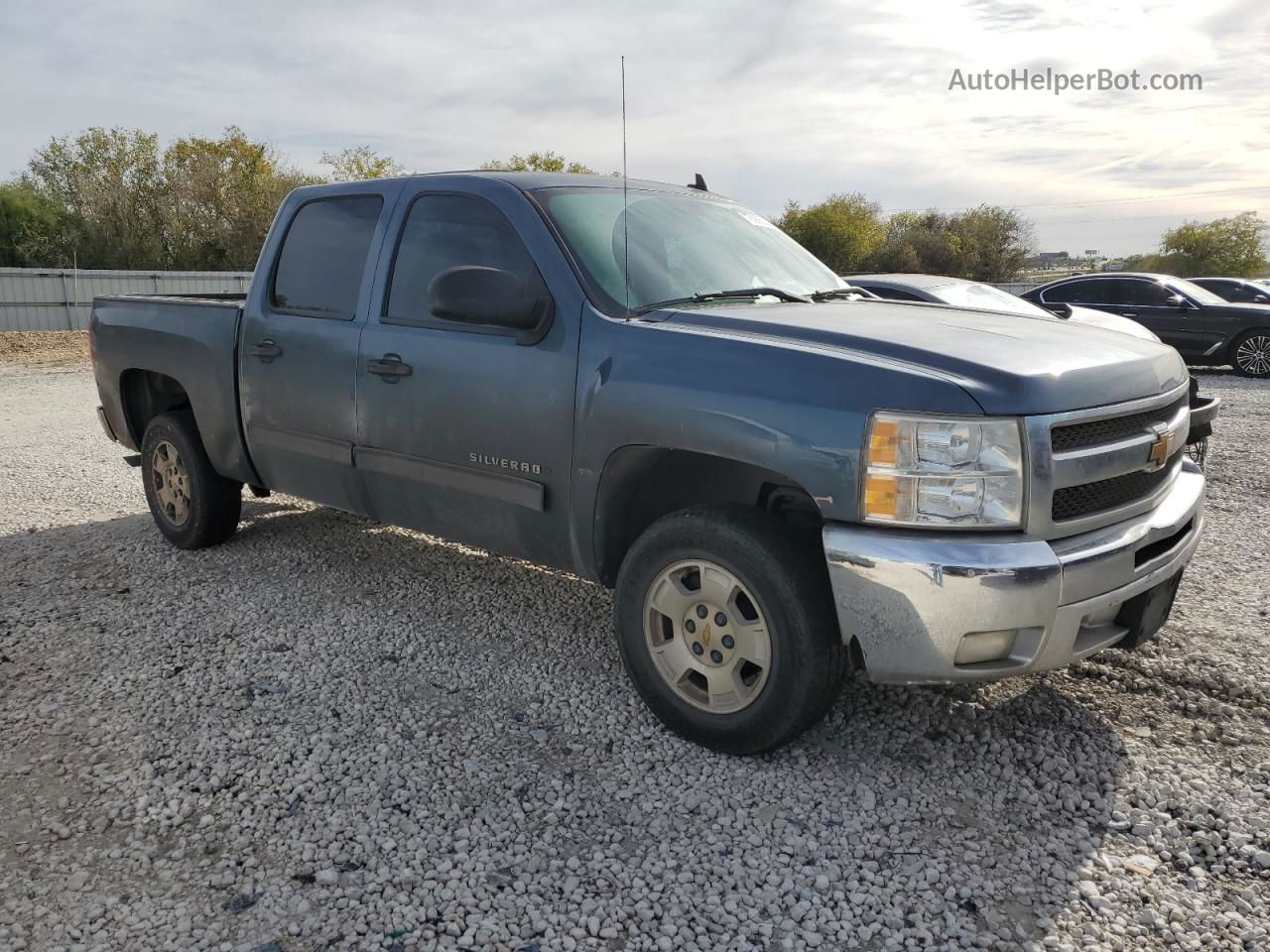 2012 Chevrolet Silverado C1500 Lt Blue vin: 3GCPCSE07CG134790