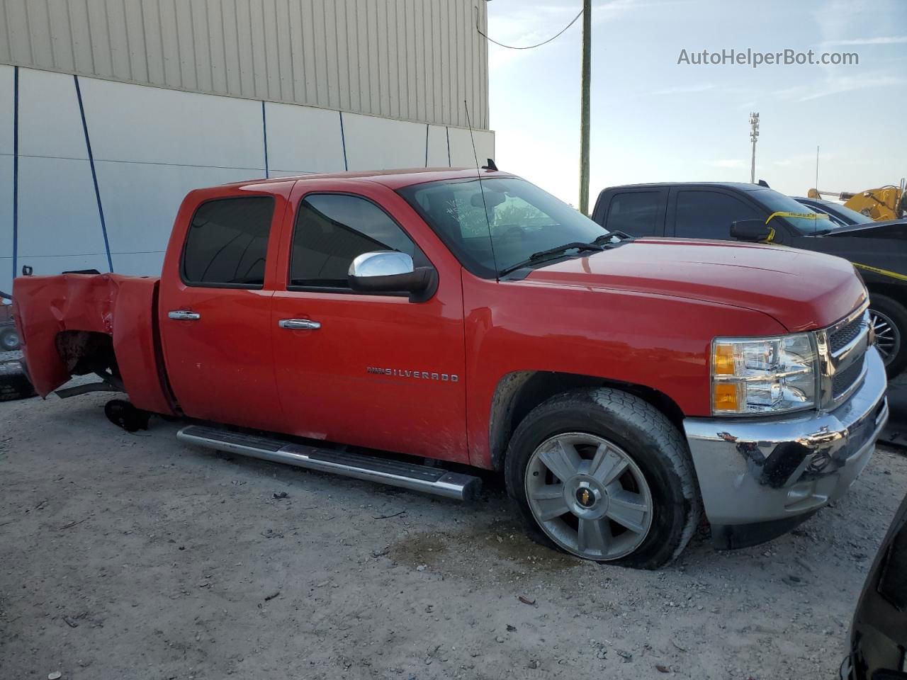 2012 Chevrolet Silverado C1500 Lt Red vin: 3GCPCSE07CG180295