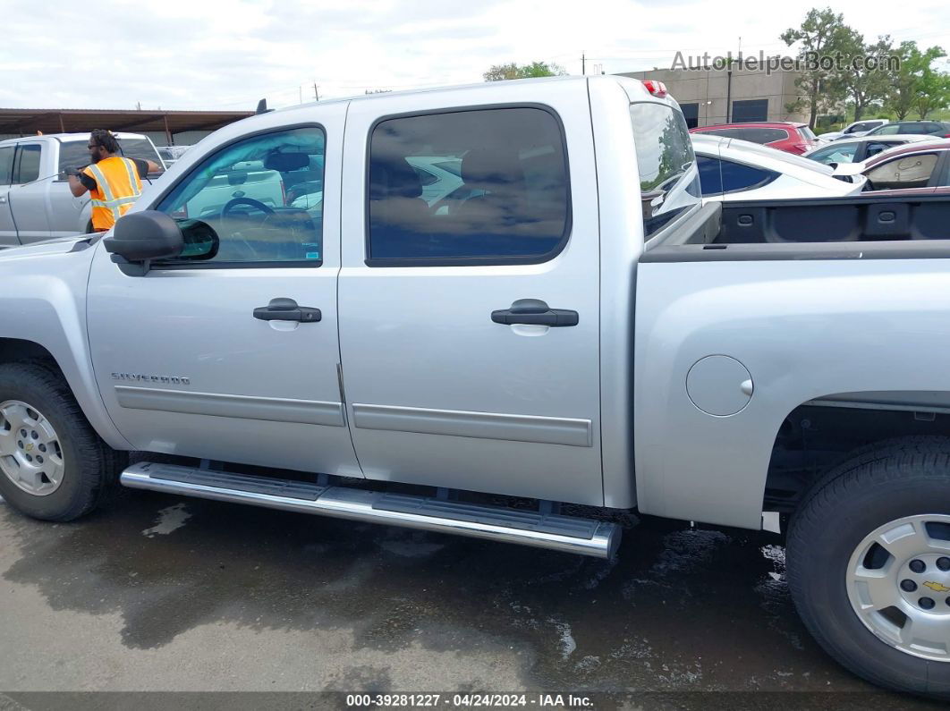 2012 Chevrolet Silverado 1500 Lt Silver vin: 3GCPCSE08CG261287