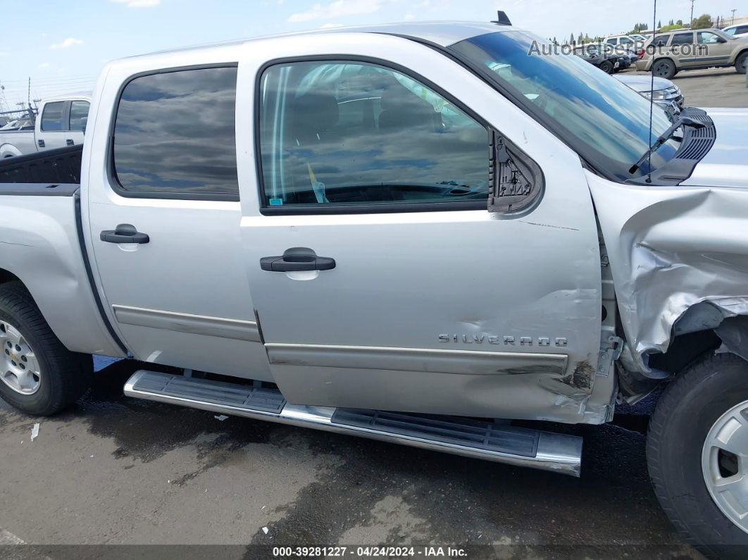 2012 Chevrolet Silverado 1500 Lt Silver vin: 3GCPCSE08CG261287