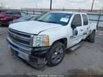 2013 Chevrolet Silverado 1500 Lt White vin: 3GCPCSE08DG100228