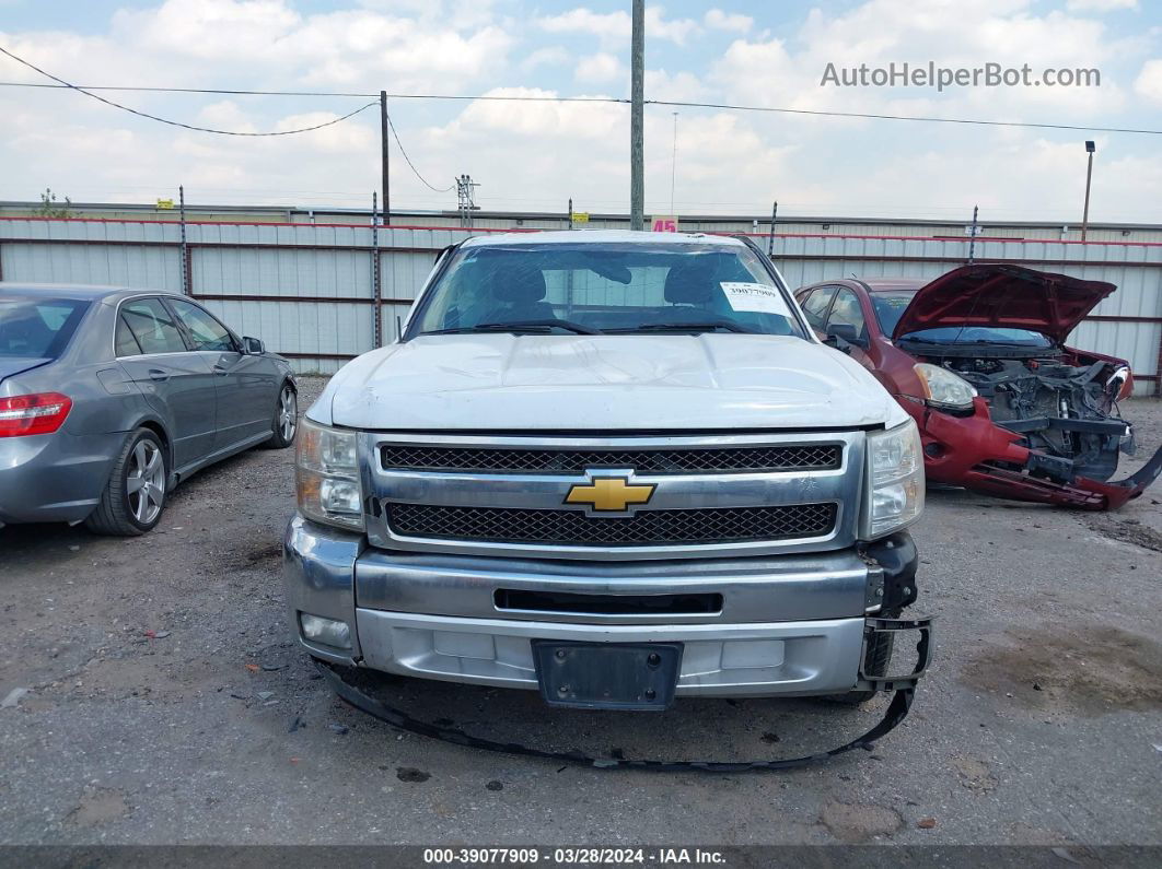 2013 Chevrolet Silverado 1500 Lt White vin: 3GCPCSE08DG100228