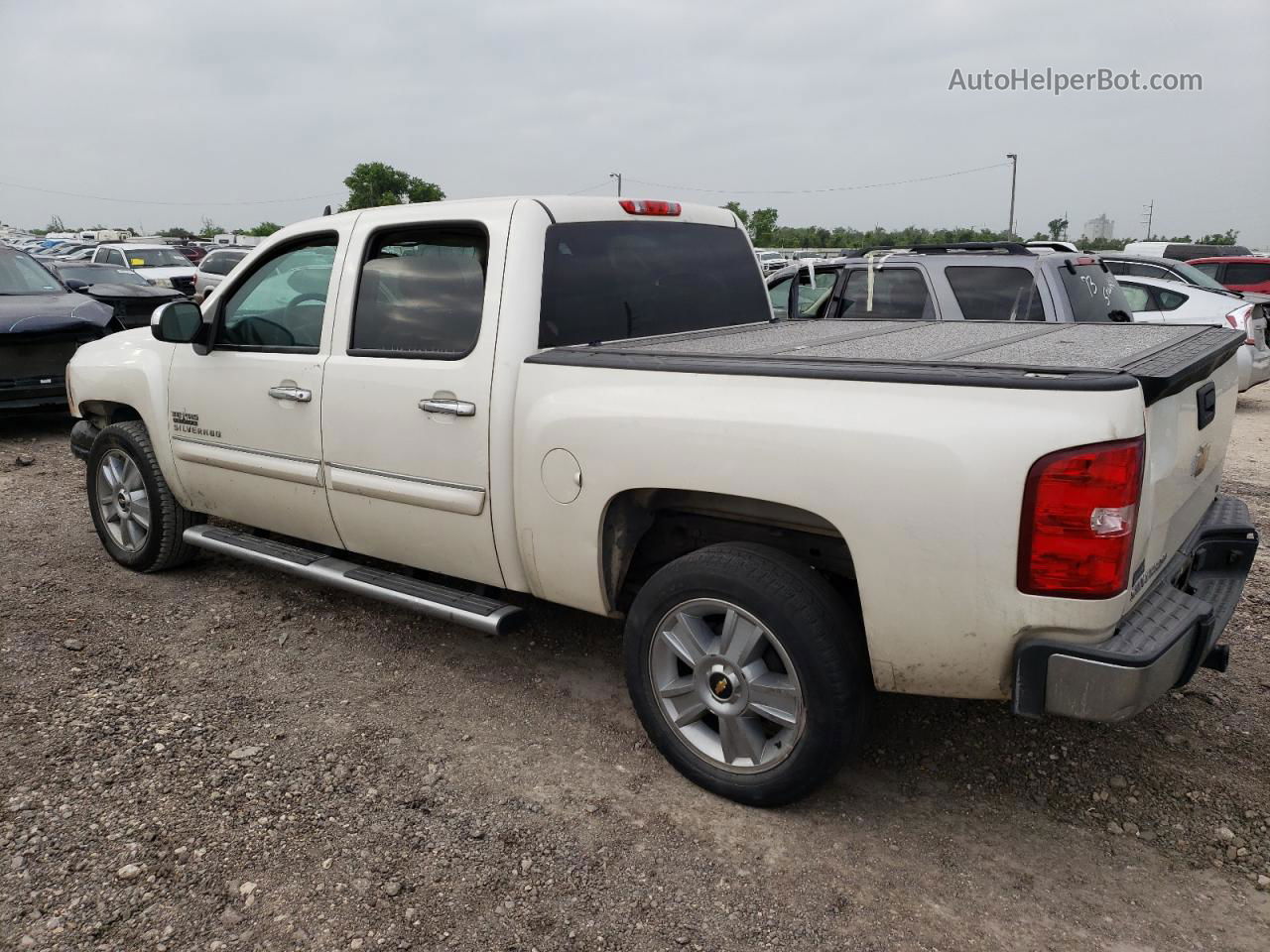 2013 Chevrolet Silverado C1500 Lt Белый vin: 3GCPCSE08DG201723