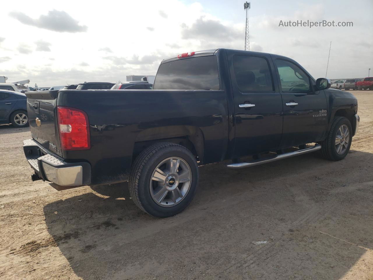 2012 Chevrolet Silverado C1500 Lt Black vin: 3GCPCSE09CG222126