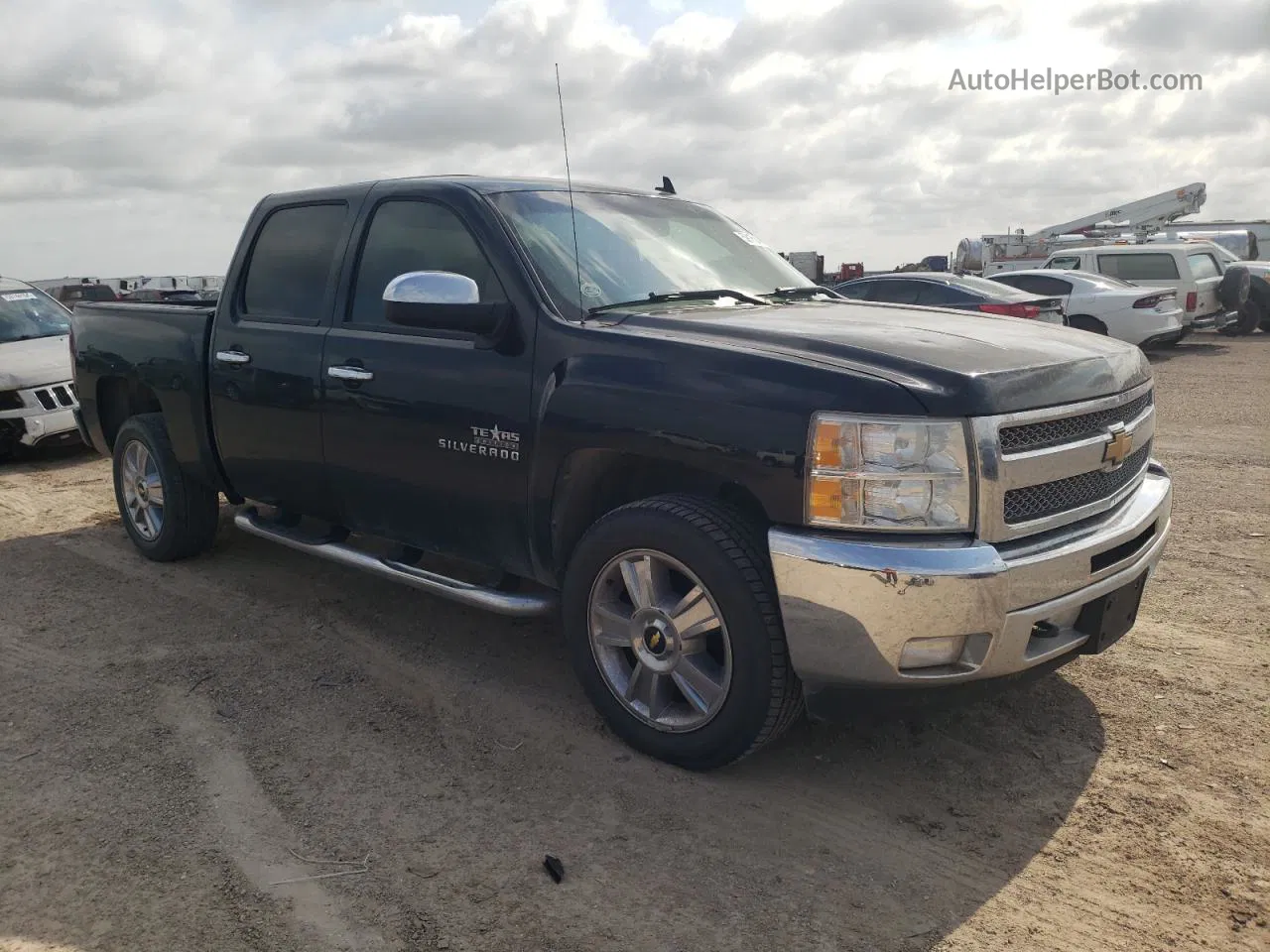 2012 Chevrolet Silverado C1500 Lt Black vin: 3GCPCSE09CG222126