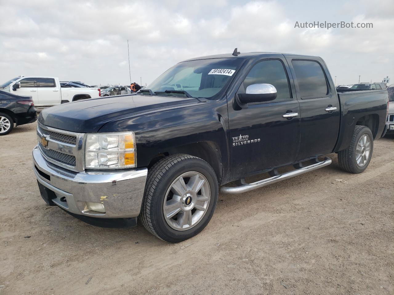 2012 Chevrolet Silverado C1500 Lt Black vin: 3GCPCSE09CG222126