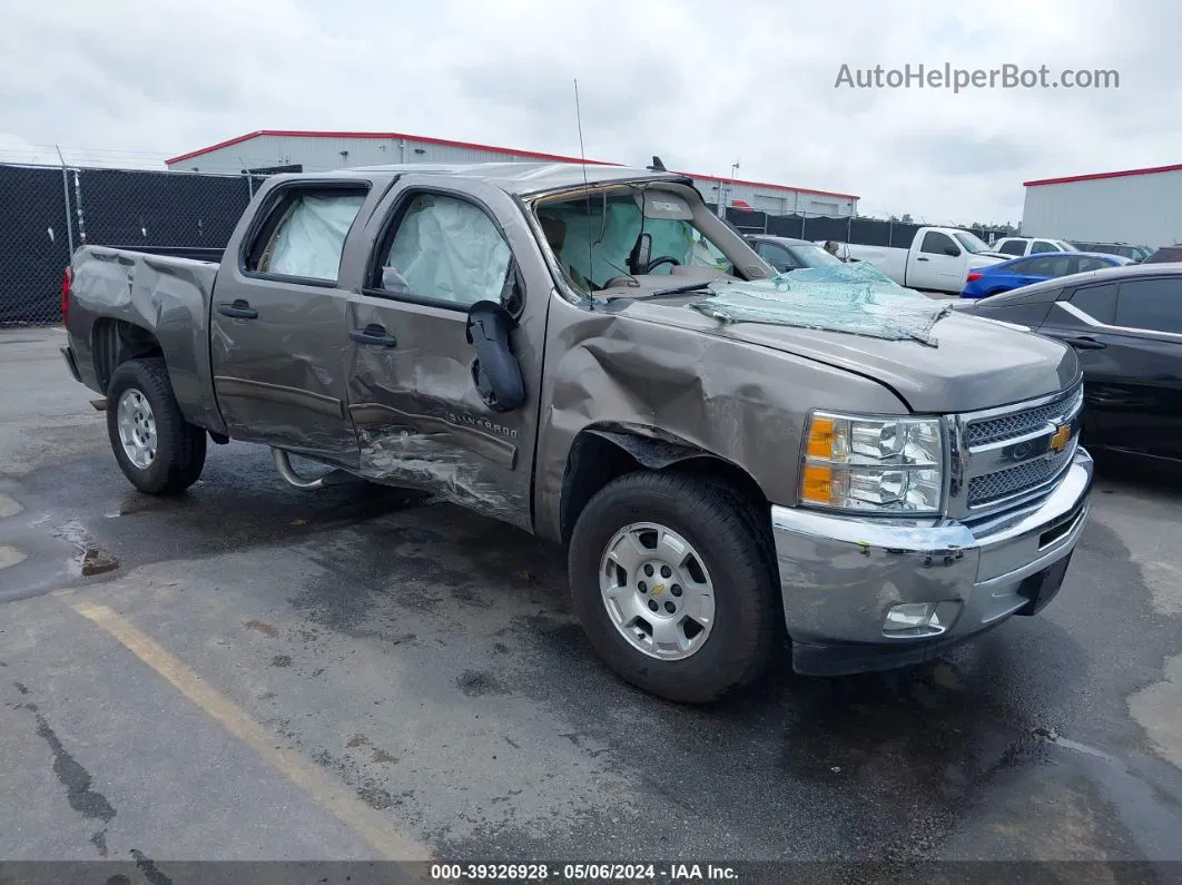 2012 Chevrolet Silverado 1500 Lt Beige vin: 3GCPCSE09CG238861