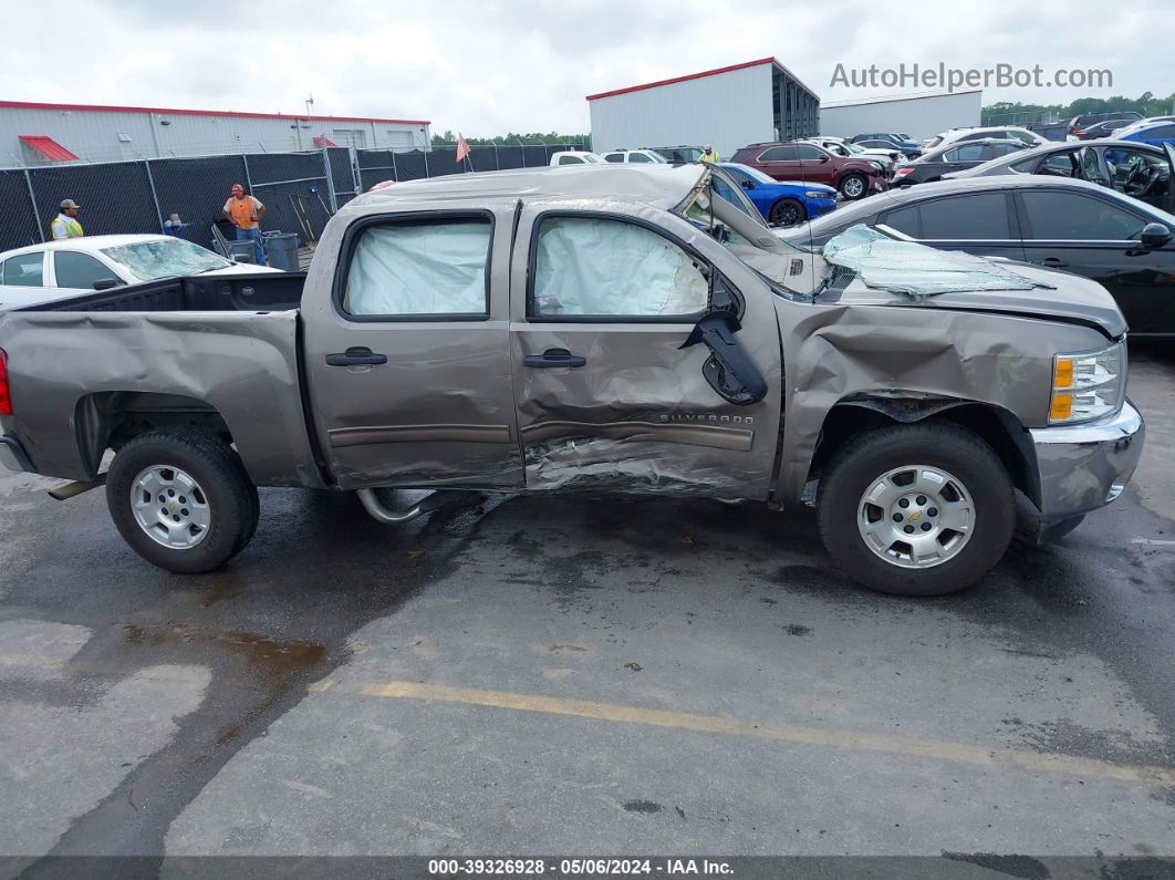 2012 Chevrolet Silverado 1500 Lt Beige vin: 3GCPCSE09CG238861