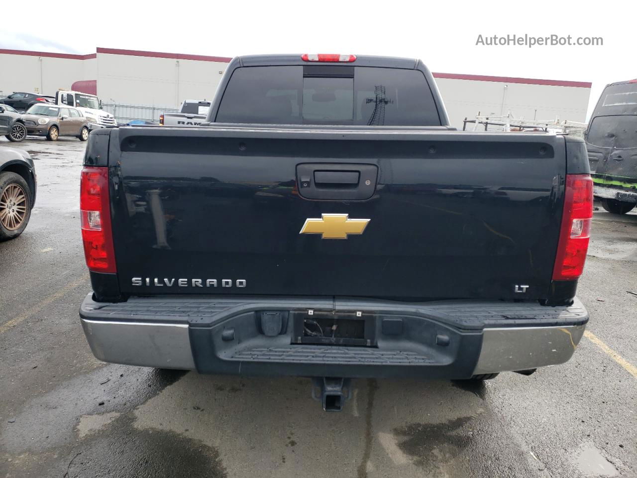 2013 Chevrolet Silverado C1500 Lt Black vin: 3GCPCSE09DG196631