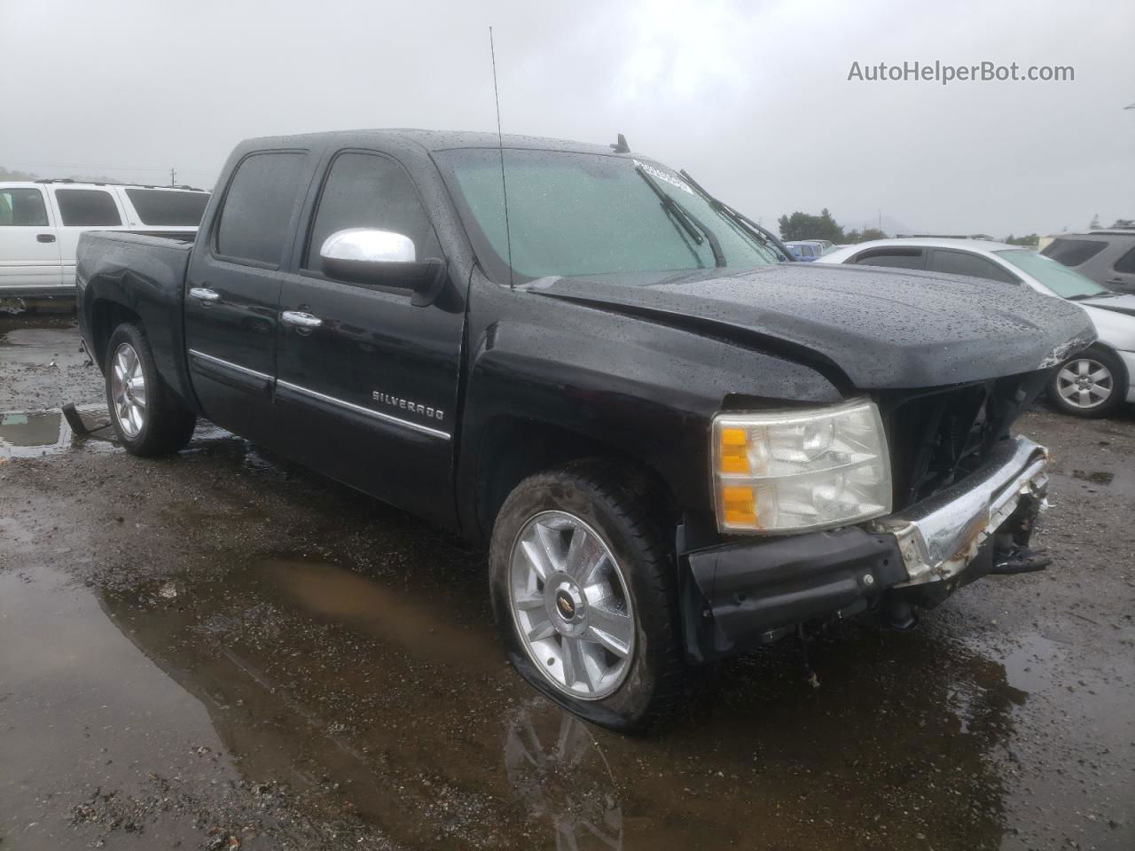 2013 Chevrolet Silverado C1500 Lt Черный vin: 3GCPCSE0XDG352644