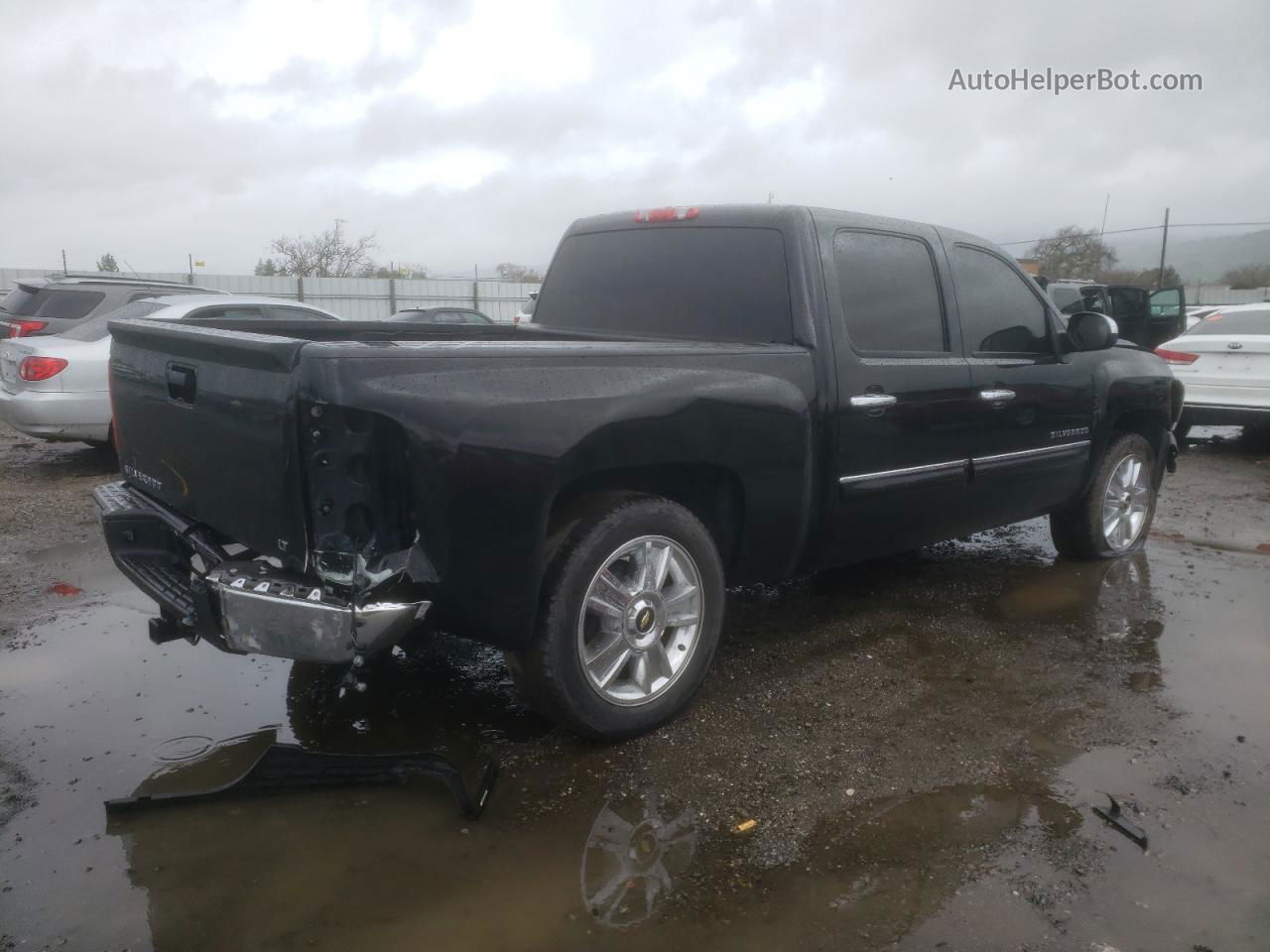 2013 Chevrolet Silverado C1500 Lt Черный vin: 3GCPCSE0XDG352644