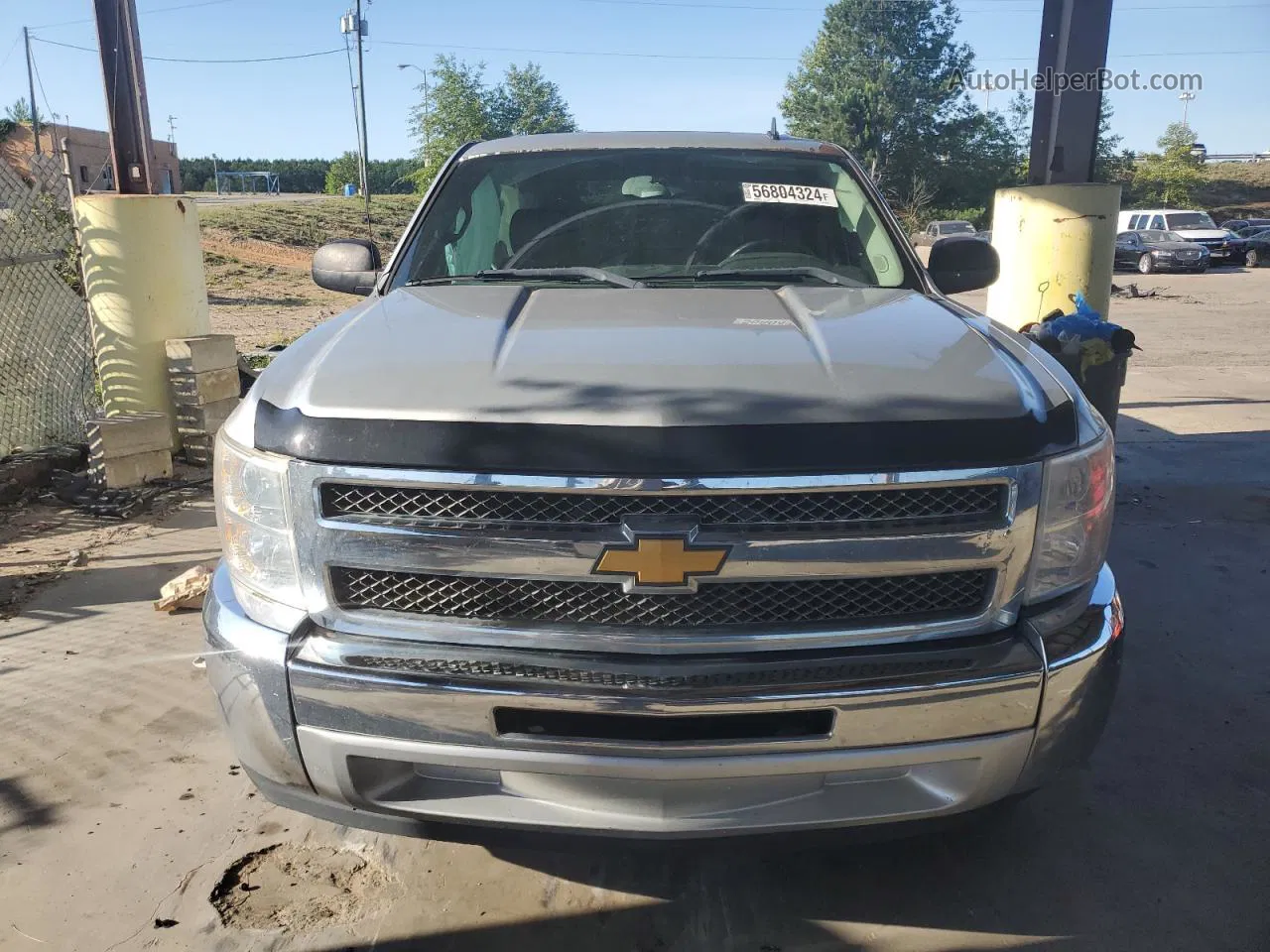 2013 Chevrolet Silverado C1500 Lt Silver vin: 3GCPCSEA3DG324533