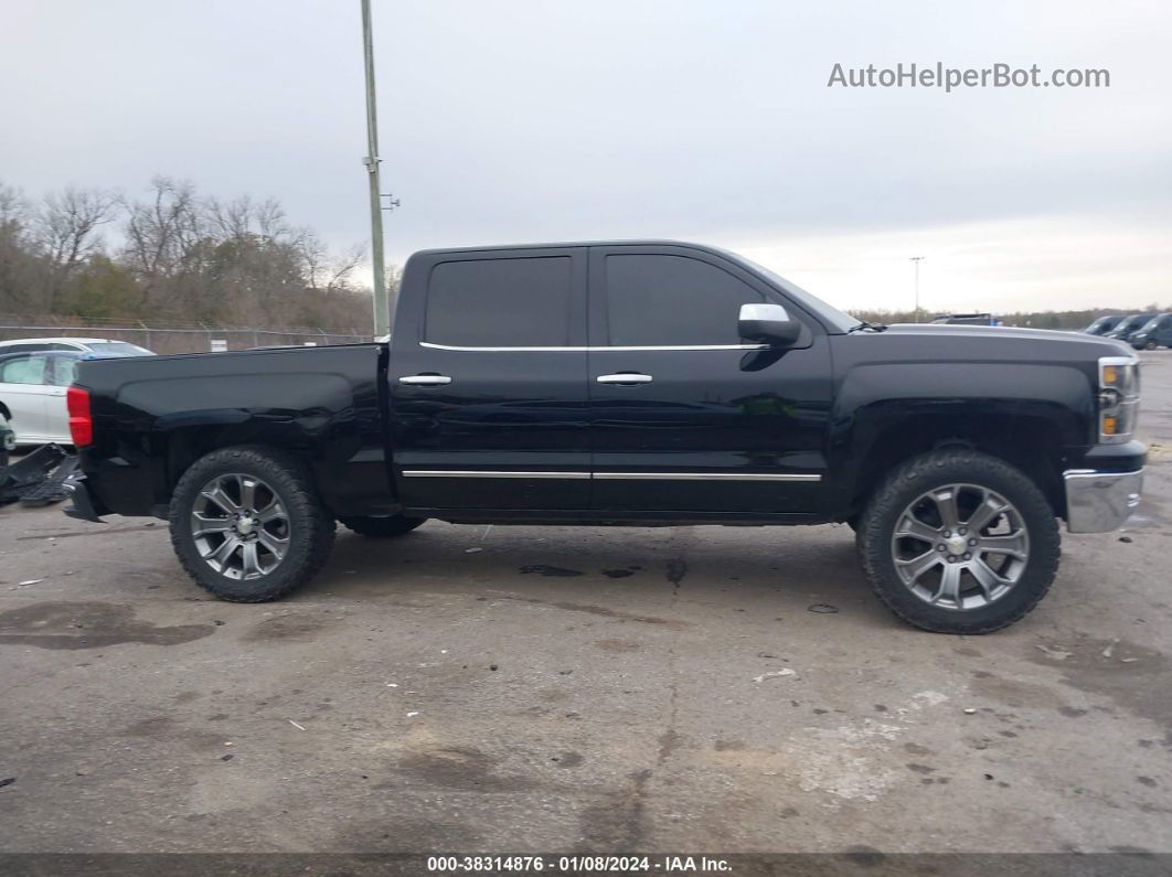 2015 Chevrolet Silverado 1500 1lz Black vin: 3GCPCSEC3FG526261