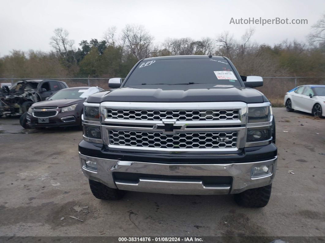 2015 Chevrolet Silverado 1500 1lz Black vin: 3GCPCSEC3FG526261