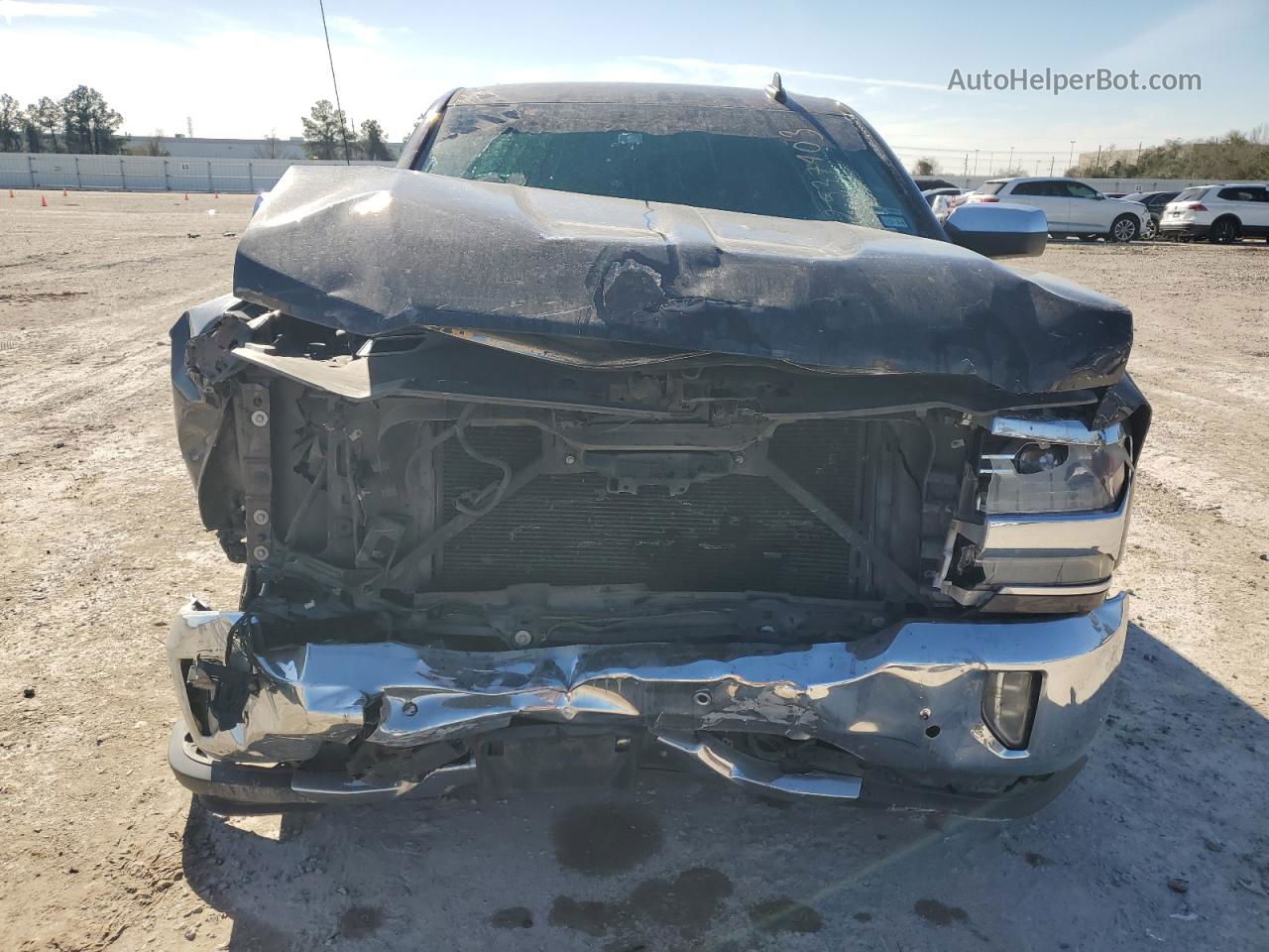 2016 Chevrolet Silverado C1500 Ltz Gray vin: 3GCPCSEC5GG193000