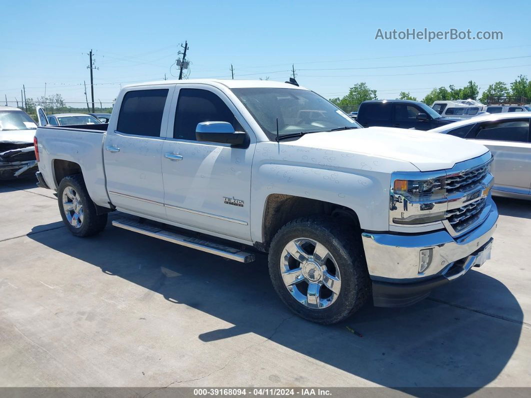 2018 Chevrolet Silverado 1500 1lz White vin: 3GCPCSEC7JG371738