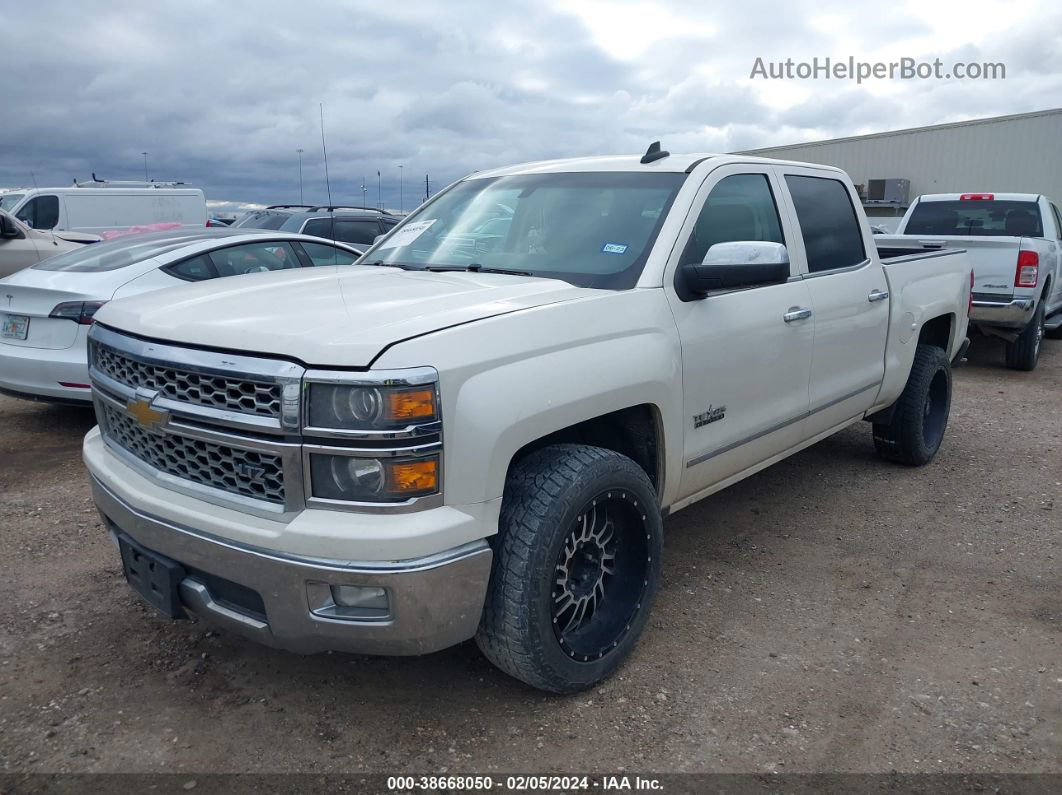 2015 Chevrolet Silverado 1500 1lz White vin: 3GCPCSEC8FG388166